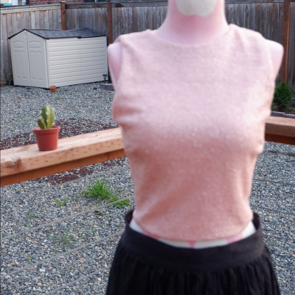 wedding (formal) crop top